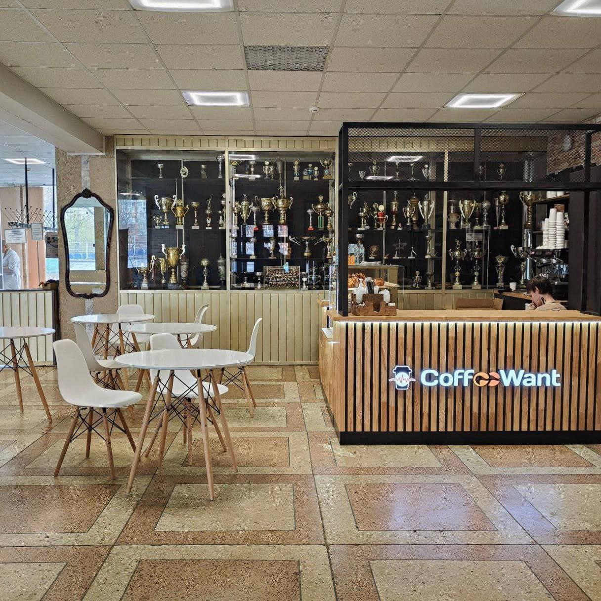 Новые кофейни CoffeeWant в Городе спорта!